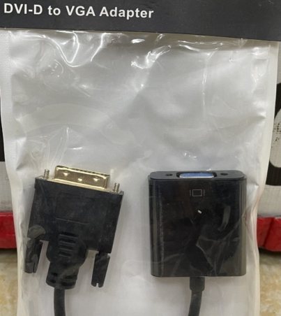 Chuyển đổi DVI to VGA, giá 100k